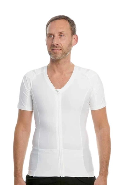 Men's Posture Shirt™ Zipper - Wit